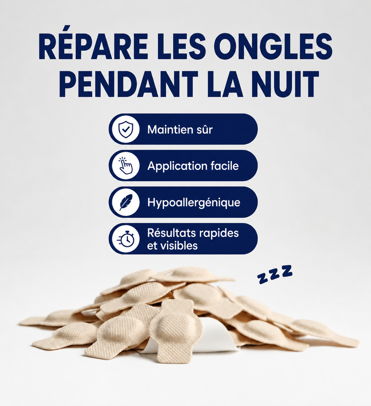 Bellia's -Patchs Réparateurs pour de Plus Beaux Ongles de Pieds