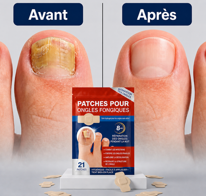 Bellia's -Patchs Réparateurs pour de Plus Beaux Ongles de Pieds