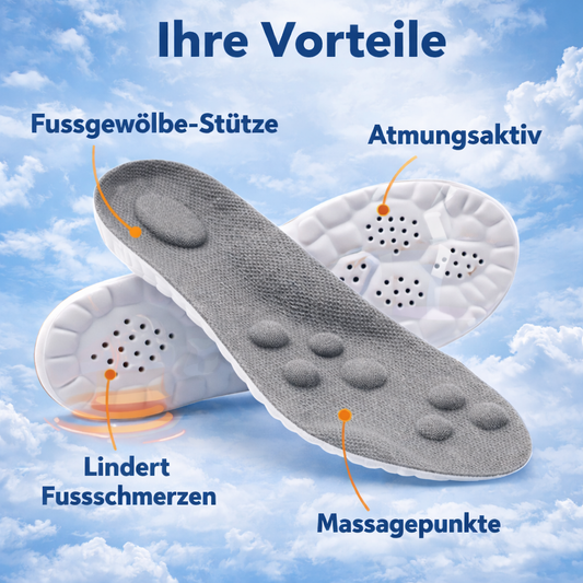 Semelles orthopédiques de décharge 4D Cloud