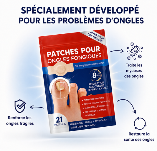 Bellia's -Patchs Réparateurs pour de Plus Beaux Ongles de Pieds